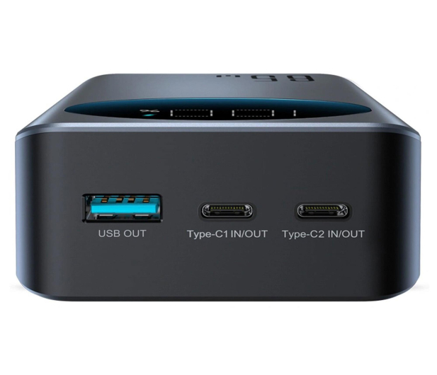 JoyRoom Powerbank 30000mAh 65W z wyświetlaczem 2x USB-C 1x USB-A - 1586227 - zdjęcie 2